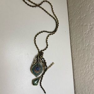 Park Lane Vintage peacock necklace